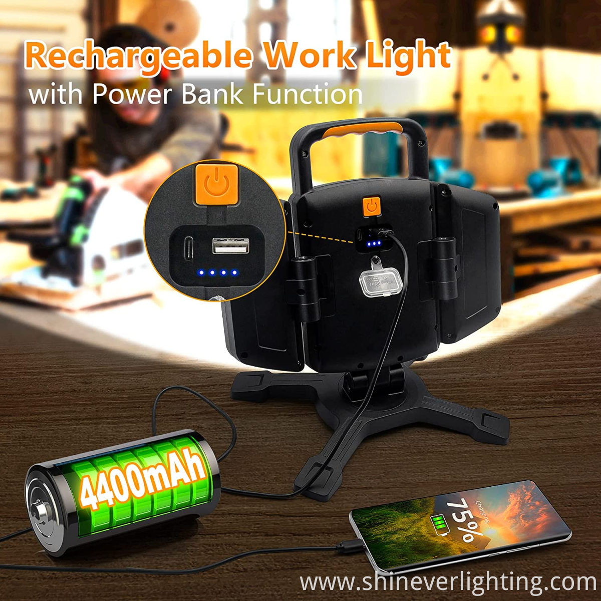 Rechargeable Working Light